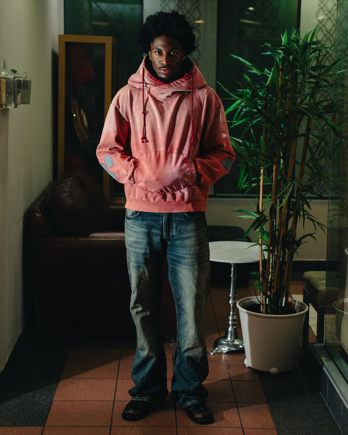hoodih - coral